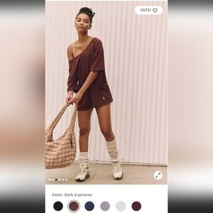 Free People Dark Espresso Women's Shorts